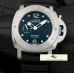 HK1287 PANERAİ SUBMARSİBLE GÜMÜŞ KASA SİYAH KORDON
